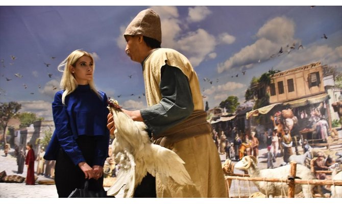 Bu müze ziyaretçilerini 13. yüzyıla götürüyor