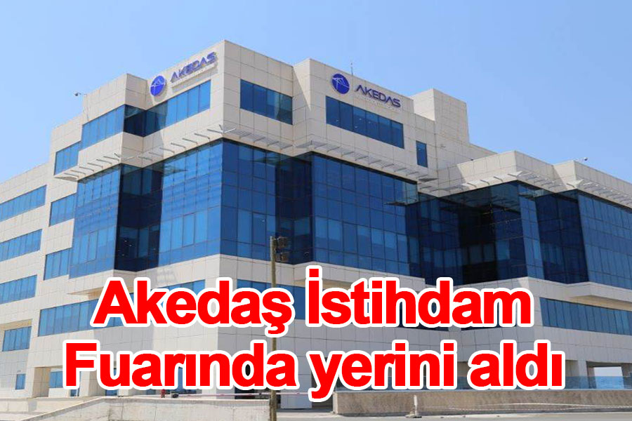 Akedaş İstihdam Fuarında yerini aldı