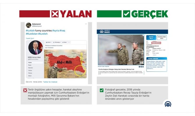 Barış Pınarı Harekatı'nı çarpıtmak için 'üst üste montaj' yaptılar