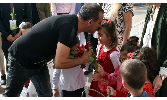 Haluk Levent'ten Emine Bulut'un kızına ziyaret