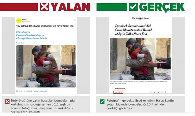 Harekat aleyhine 'gözü yaşlı ailelerin' fotoğraflarıyla manipülasyon