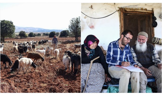 Keçilerin çobanı, mahallelinin öğretmeni