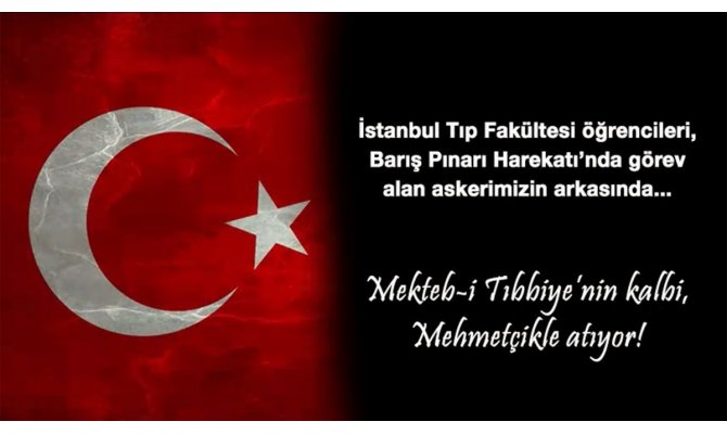 Mekteb-i Tıbbiye'nin kalbi, Mehmetçikle atıyor