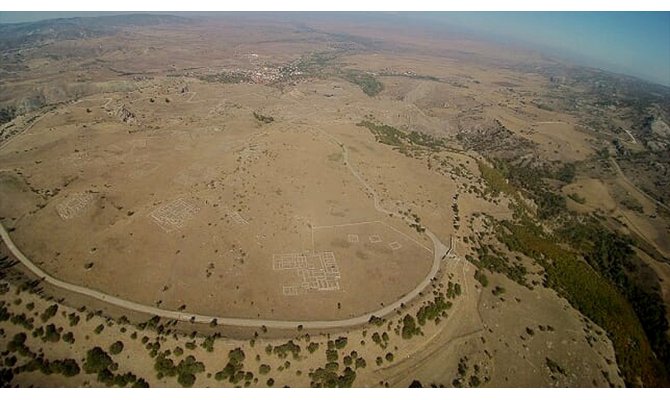 Hititlerin izleri havadan görülecek