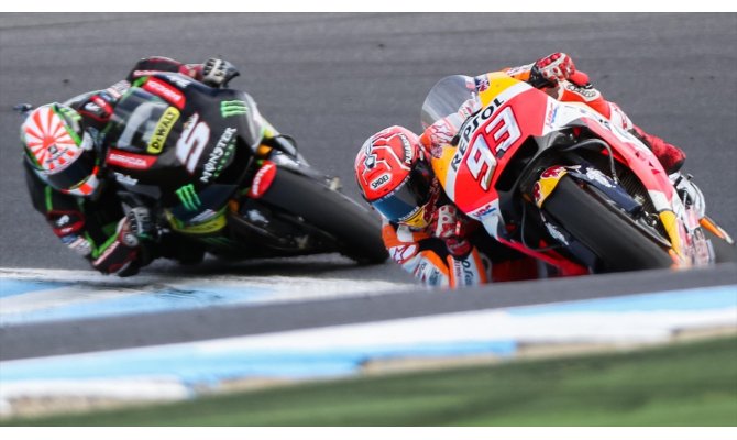 MotoGP'de sıralama turlarına fırtına engeli