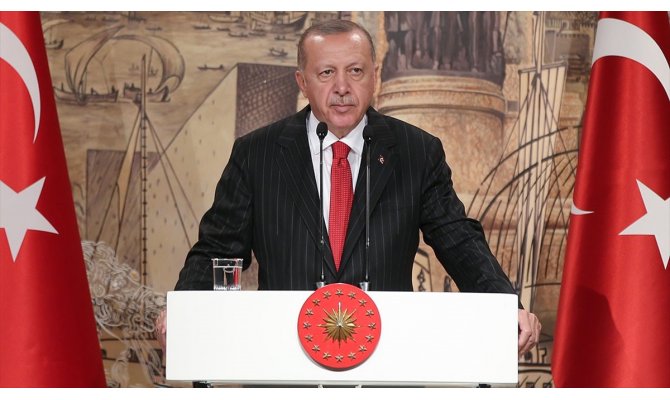 Cumhurbaşkanı Erdoğan: İstiklal Harbimizin benzerini farklı yöntemlerle veriyoruz