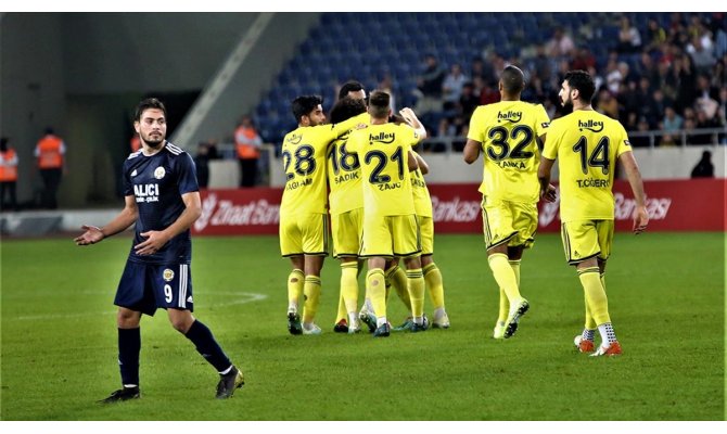 Fenerbahçe 3 golle turladı