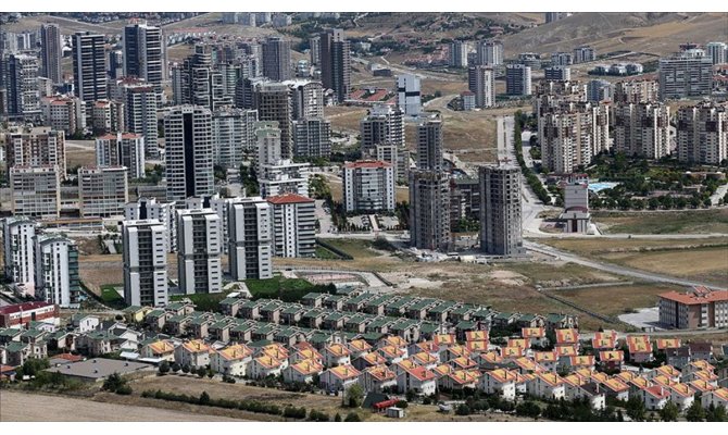 Türkiye'de sisteme kayıtlı konut sayısı 38,4 milyona ulaştı