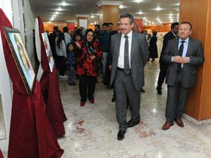 Kursiyerlerin Sergisi 5 Gün Gezilecek