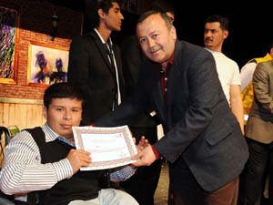 Tiyatroculara Sertifika Verildi