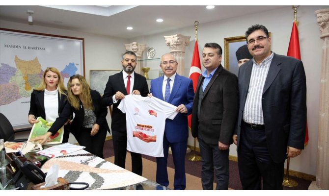 Mardin Valisi ve Büyükşehir Belediye Başkan Vekili Yaman organlarını bağışladı