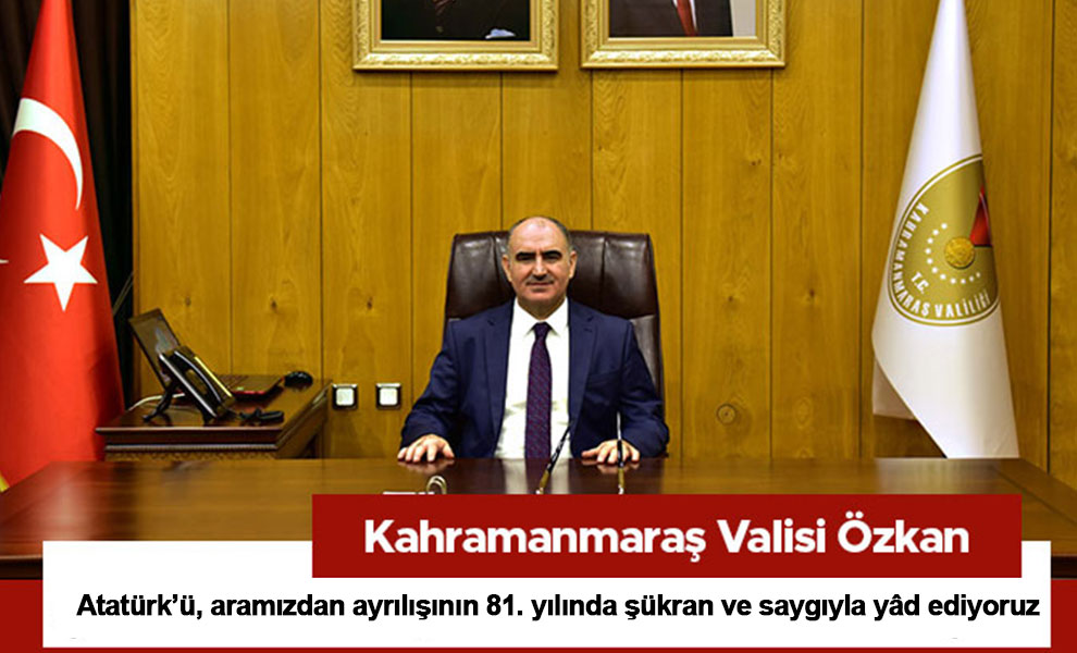 Atatürk’ü, aramızdan ayrılışının 81. yılında şükran ve saygıyla yâd ediyoruz