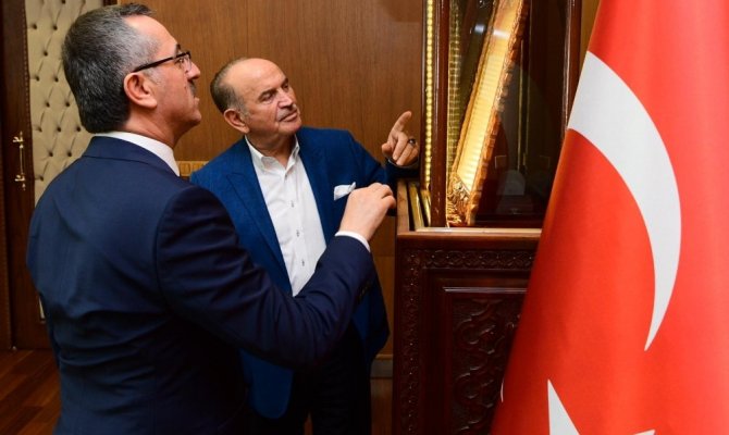 Topbaş’tan Güngör’e hayırlı olsun ziyareti