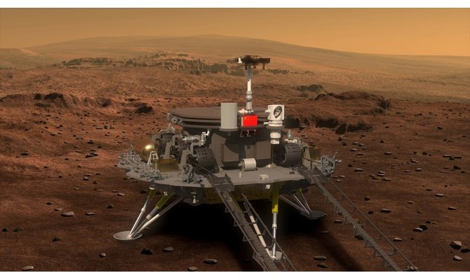 Çin 'Mars’a iniş testi' yaptı