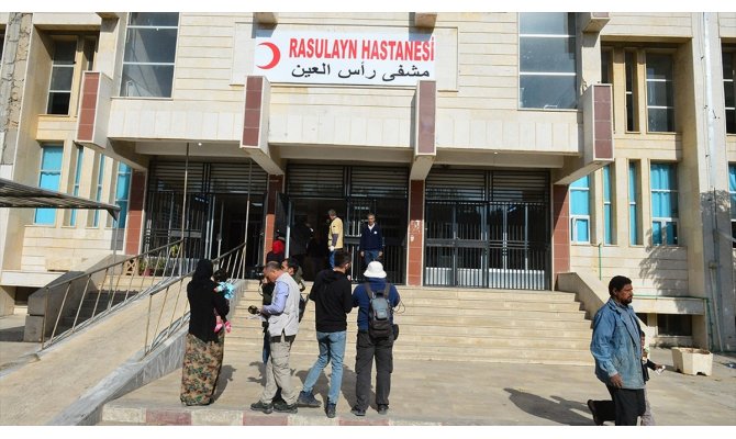 Türkiye'nin onardığı Rasulayn Hastanesi hizmete girdi