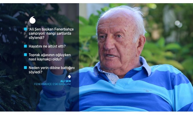 Şampiyonlukla özdeşleşen başkan: Ali Şen