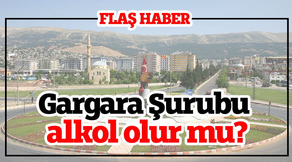 Gargara şurubu alkol olur mu?