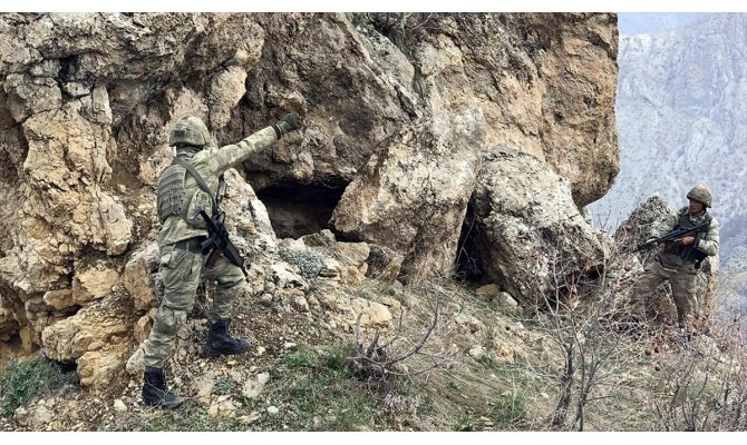 MSB: Irak'ın kuzeyinde 7 PKK'lı terörist etkisiz hale getirildi