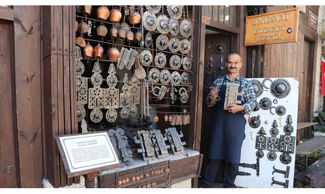 Safranbolu'daki tarihi konakların çilingiri Hüseyin usta