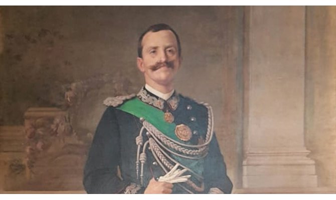 119 yıllık İtalyan Kralı tablosunun çerçevesi restorasyona alındı