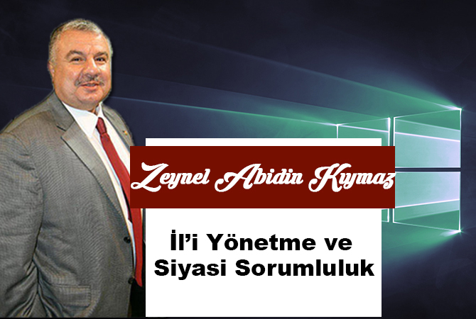 İl’i Yönetme ve Siyasi Sorumluluk