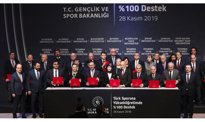 Gençlik ve Spor Bakanlığı ile 28 vakıf üniversitesi arasında önemli iş birliği