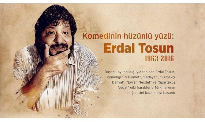 Komedinin hüzünlü yüzü: Erdal Tosun