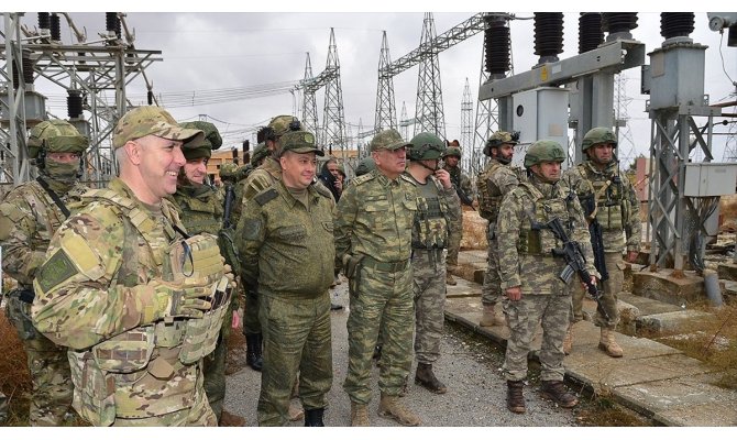 MSB: Tel Abyad kırsalına elektrik verilmesi sağlandı