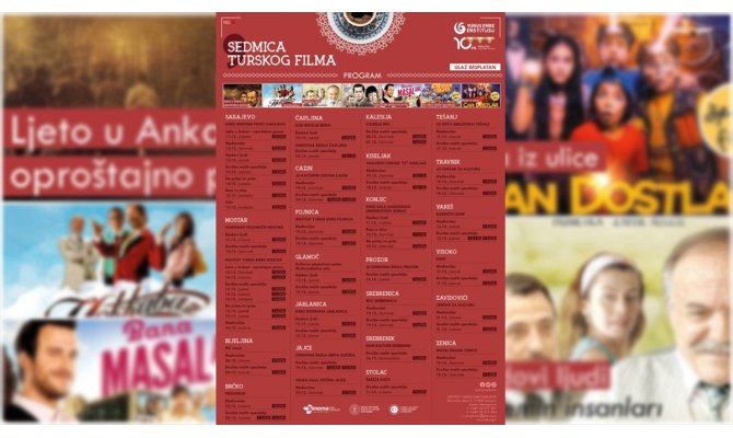 Bosna Hersekli sinemaseverler Türk filmlerine doyacak
