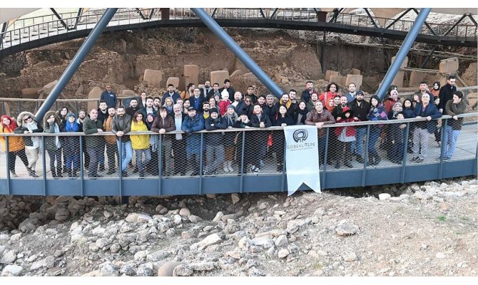 'Rafadan Tayfa Göbeklitepe' film ekibi gala için Şanlıurfa'da