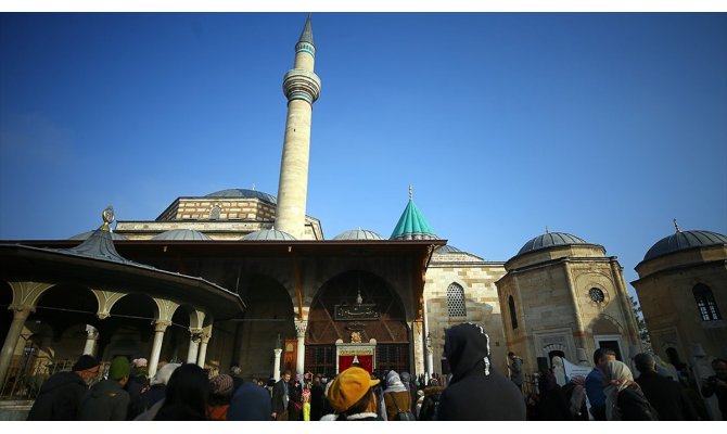 Mevlana Müzesi Şeb-i Arus haftasında ziyaretçi rekoru kırdı
