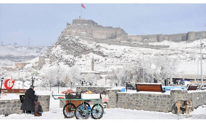 Doğu Anadolu kar beyazı