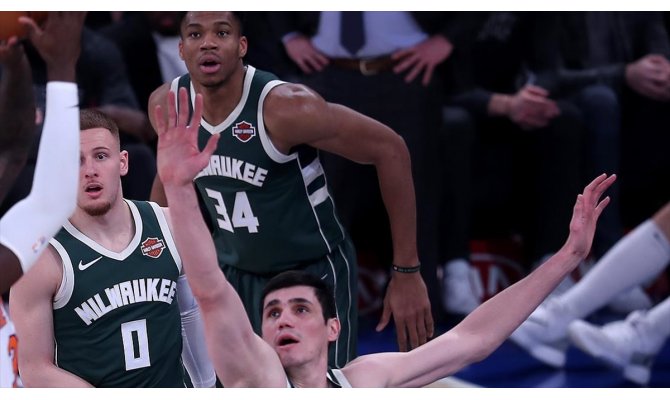 NBA'de Bucks Timberwolves'u yenerek üst üste 4. galibiyetini aldı