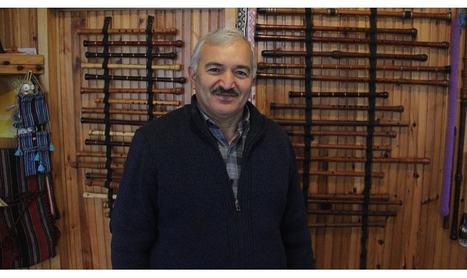 Kaval ustası Yaşar Güç baba mesleğini geleceğe taşıyor
