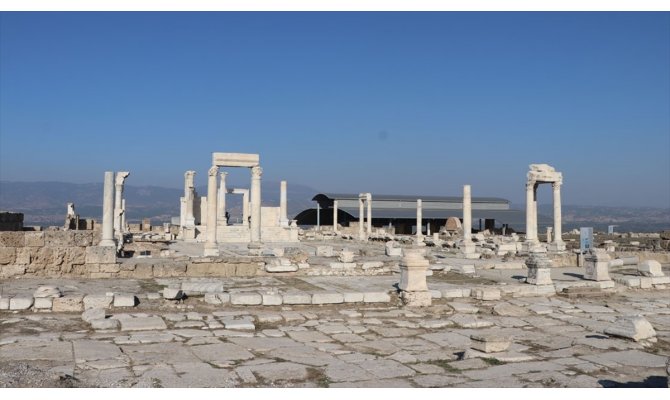 Denizli'deki Laodikya Antik Kenti'ne 2019'da rekor ziyaretçi