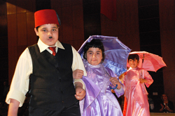 Zihinsel engelli öğrencilerden duygulandıran gösteri