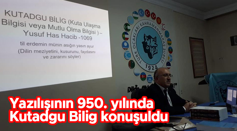 Yazılışının 950. yılında Kutadgu Bilig konuşuldu