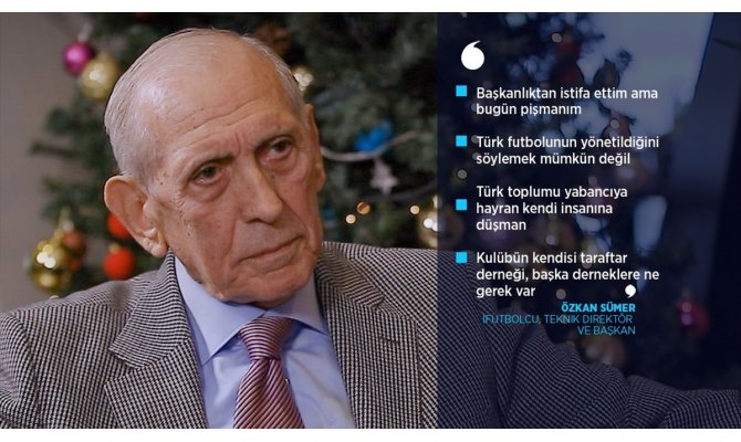 Futbolcu, teknik direktör ve başkan: Trabzonspor'un efsanelerinden Özkan Sümer