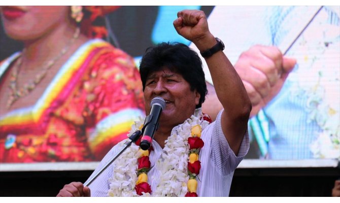 Evo Morales: Yeniden hükümete gelecek ve demokrasiyi tesis edeceğiz