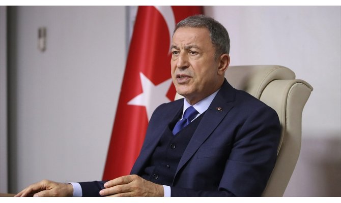 Bakan Akar'dan Yunanistan'a 'uluslararası hukuka uyulması' çağrısı