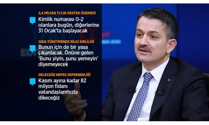 Pakdemirli: Taklit ve tağşişte en ağır cezaları almaları konusunda gayret sarf ediyoruz