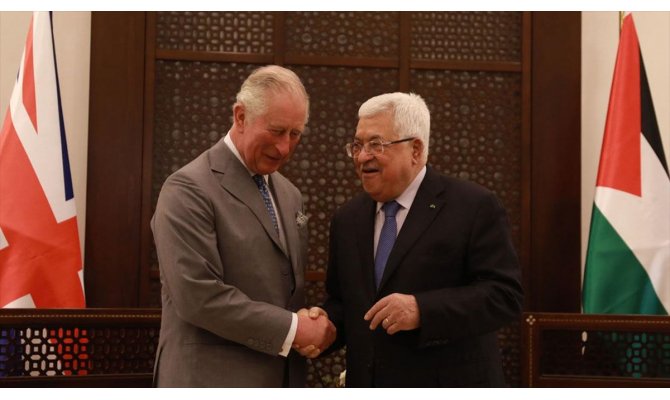 Galler Prensi Charles'tan Filistinlilerin özgürlük mücadelesine destek