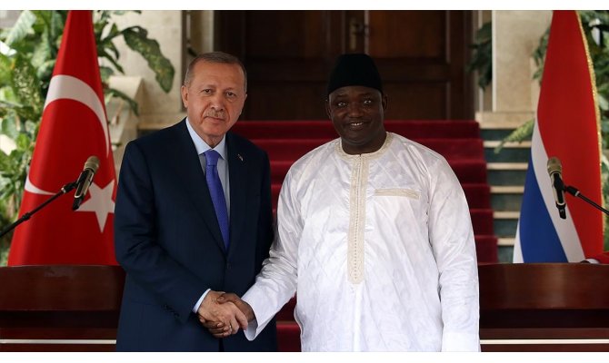 'Gambiya ile Türkiye ikili ilişkilerinin en önemli göstergelerinden biri halklar arasındaki temasın gelişiyor olması'