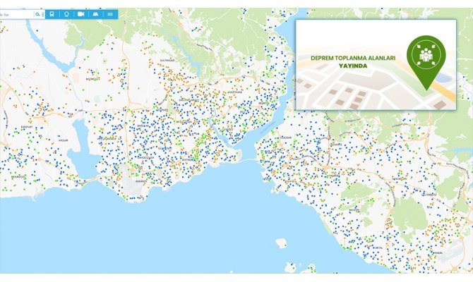 İBB toplanma ve geçici barınma alanlarını açıkladı