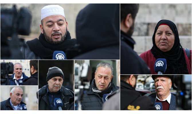 AA ekibi Trump'ın sözde barış planını Filistinlilere ve İsraillilere sordu