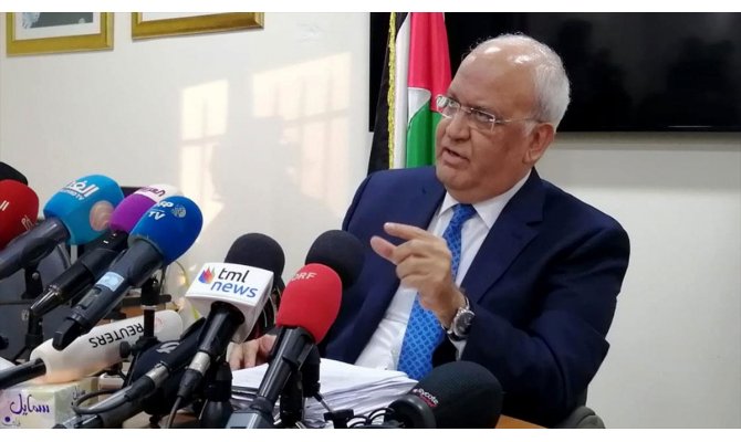 Filistin Kurtuluş Örgütü Genel Sekreteri: Yüzyılın Anlaşması'yla barış sağlanamaz