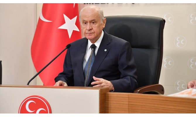 MHP Genel Başkanı Bahçeli: Yunan bayrak yırtar, Türk milleti bayrağını yükseltir