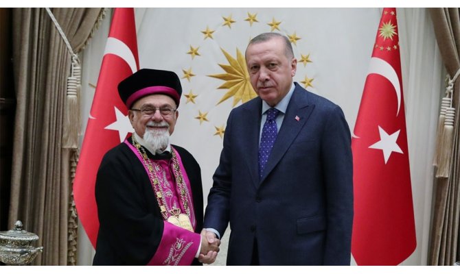 Cumhurbaşkanı Erdoğan, Türk Musevi heyetini kabul etti