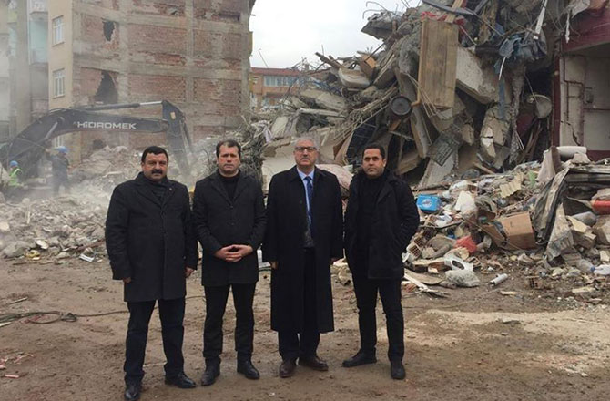 Pazarcık’ta Elazığ’a yardım gönderecek