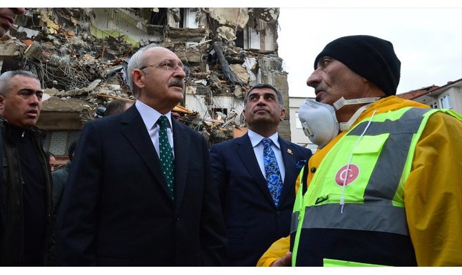 CHP Genel Başkanı Kılıçdaroğlu Elazığ merkezli depremi değerlendirdi